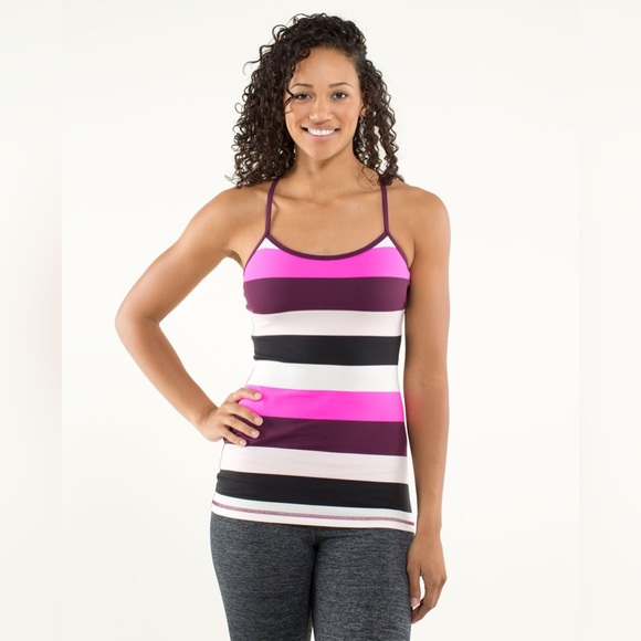 (6) Lululemon Power Y Tank Top. Various Styles. Size 6. Pristine Condition. - Picture 9 of 14
